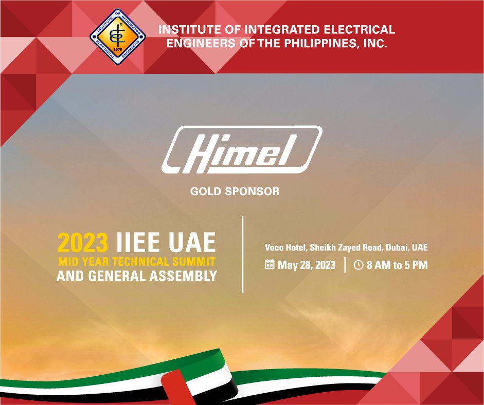 Join Himel at the IIEE–UAE chapter’s mid-year technical summit and general assembly.
