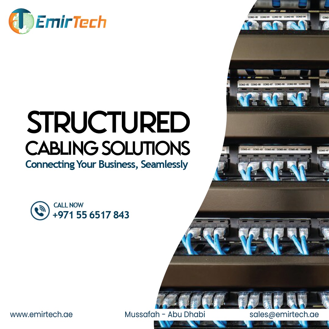 Emirtech_uae's tweet image. Upgrade your network infrastructure with our scalable structured cabling solution
Call now!
Abu Dhabi | Mussafah 
Contact: +971 55 651 7843
Website: emirtech.ae

#admcc #mcc #emirtechtechnology #abudhabi #uae #StructuredCabling #CablingSolutions #NetworkInfrastructure