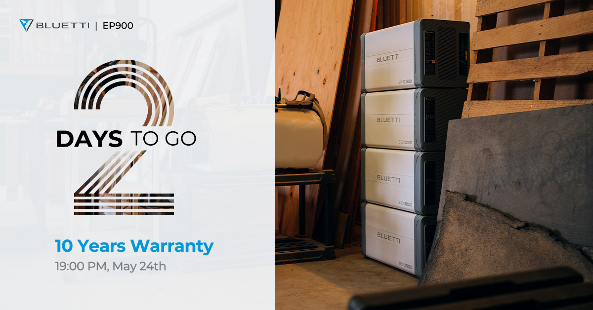 bluetti_inc's tweet image. #2dayscountdown
The new EP900&amp;amp;B500 redefines what home backup power can do.

9000W continuous output power ⚡
Expandable capacity up to 39kWh 🔋
Eco-friendly
Electrical bills saving
Power your home for almost one week 🏡

Put it in your cart for only $9999! Quantity is limited,