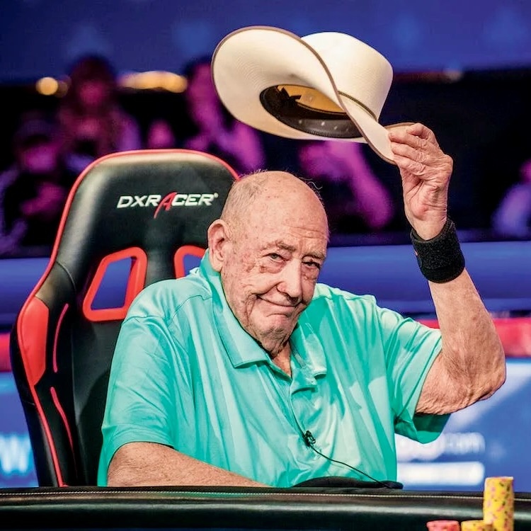 “Everyone gets lucky once in a while, but no one is consistently lucky.”

Wise words from a legend of poker who understood the various aspects of skill involved in the game, and that it would always beat luck in the long run.
Thank you, sir.

#DoyleBrunson #RIPDoyle #Poker #champ