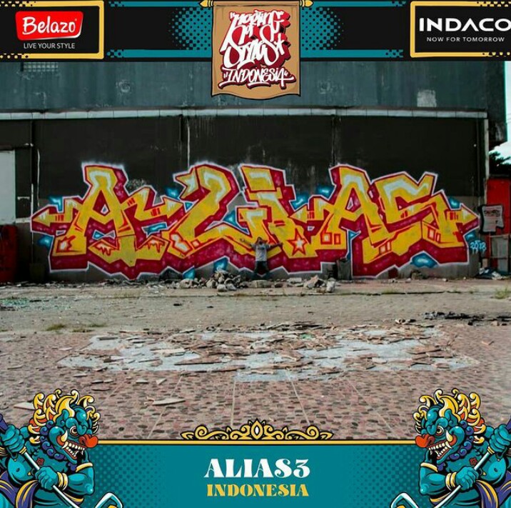 aliastiga's tweet photo. Suatu kehormatan bisa bergabung dalam "MEETING OF STYLE INDONESIA" tahun ini 🙏

#graffti #meetingofstyle #aliastiga https://t.co/VMxMU9Zq3i