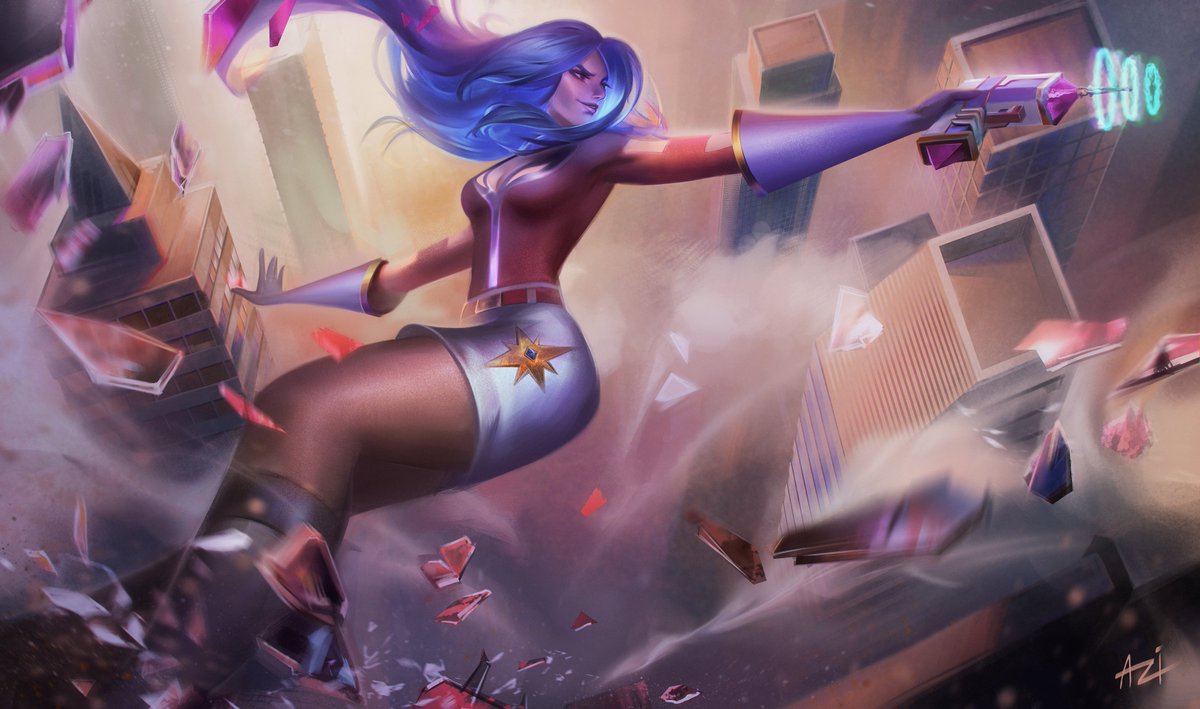 kncd_'s tweet image. Thalia Moonbeam commission for @ZeroPointAlan

Had a lot of fun making this illustration. It was very difficult tackling this perspective for the background but I think I managed to give it justice by the end 😅

DMs are open for commissions 💗 #ArtistOnTwitter