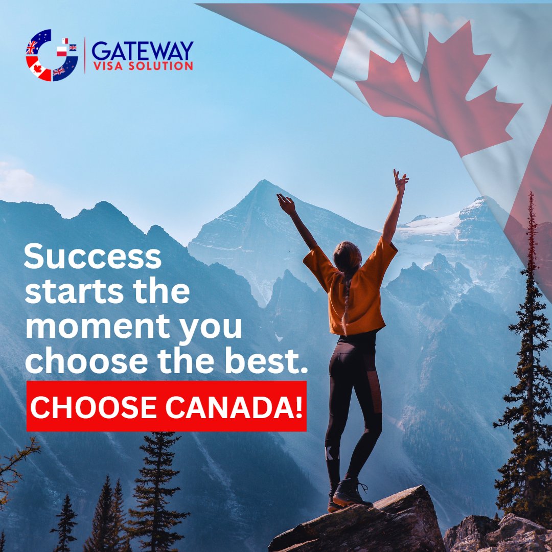 Learn more about your immigration options and start your journey today by inquiring at Gateway Visa Solution. 
Register here: gatewayvisasolution.com/free-assessmen… 
 
#ChooseCanada #GatewayVisaSolution #BuildingABetterFuture #CanadaImmigration