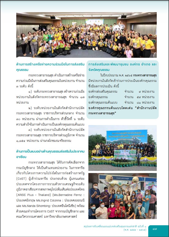DMScNEWs's tweet photo. 📖 #สรุปผลการขับเคลื่อนแผนแม่บทส่งเสริมคุณธรรมแห่งชาติ ฉบับที่ ๑ (พ.ศ. ๒๕๕๙-๒๕๖๕) 📖

เนื้อหาในเล่ม : https://t.co/CPrNMSCiUM
#DMScPR 📣
#กระทรวงสาธารณสุข 🏥 https://t.co/KRV0bGo7fS