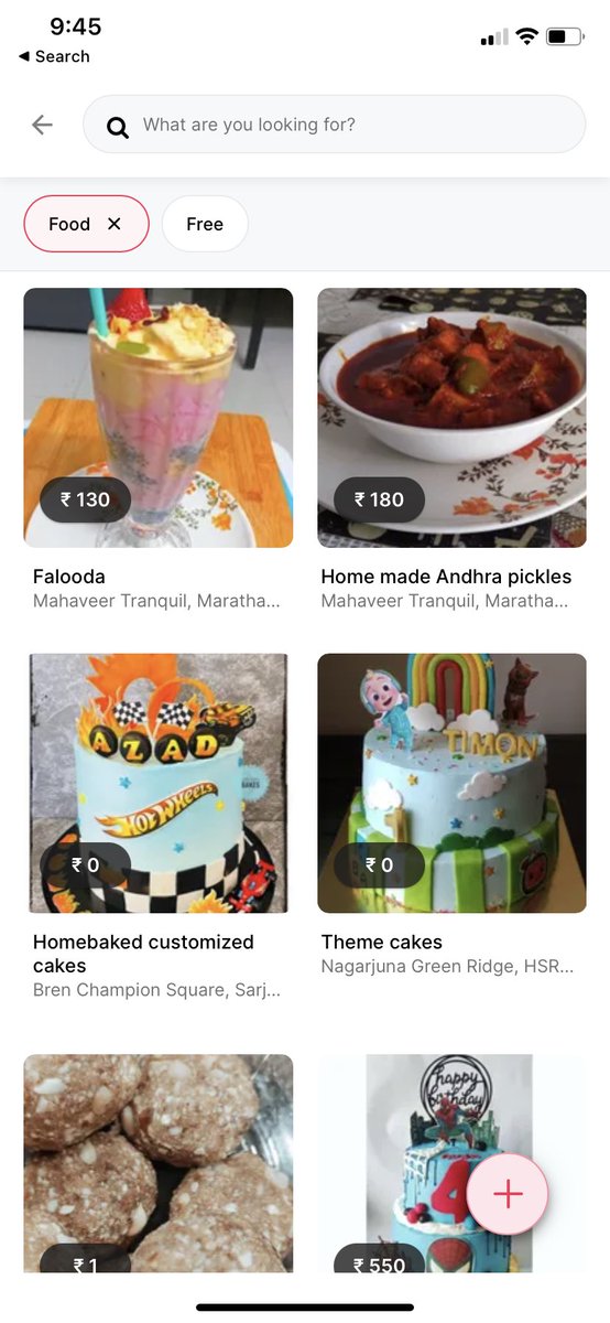 Delighted to see so many women entrepreneurs selling home made stuff such as Cakes, Hummus, Pickles in nearby areas through <a href="/MyGate_com/">Mygate</a> app. 
Probably indicates the need for @shef.com for India