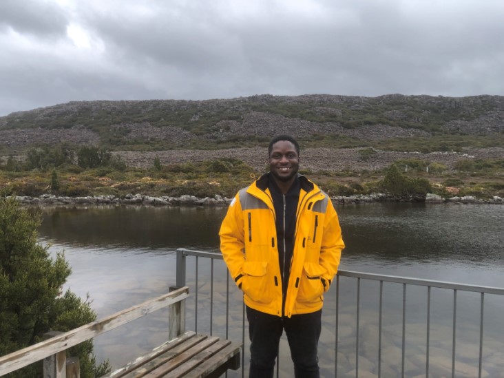 A big welcome to our newest PhD Student, Nana Yaw Sarpong! Nana will be investigating genetic stressors in Eucalyptus nitens (such as drought, heat, disease and pests) that are expected to increasingly impact forests with Dr Rebecca Jones <a href="/tassiebeck/">Rebecca Jones</a> and Prof René Vaillancourt.