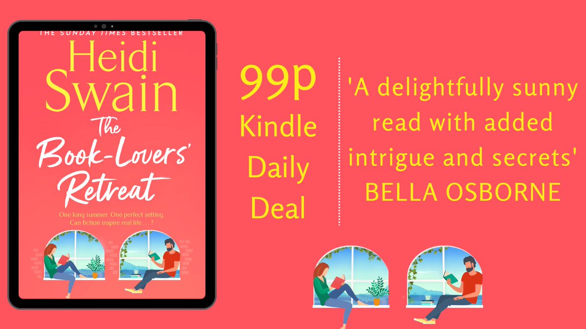 My @RNAtweets #tuesnews is that #TheBookLoversRetreat is a Kindle Daily Deal today which means the #ebook is just 99p to download! #summerreads #feelgoodfiction #Lakeside 

📖❤📖❤📖❤📖

amzn.eu/d/gtsARVH