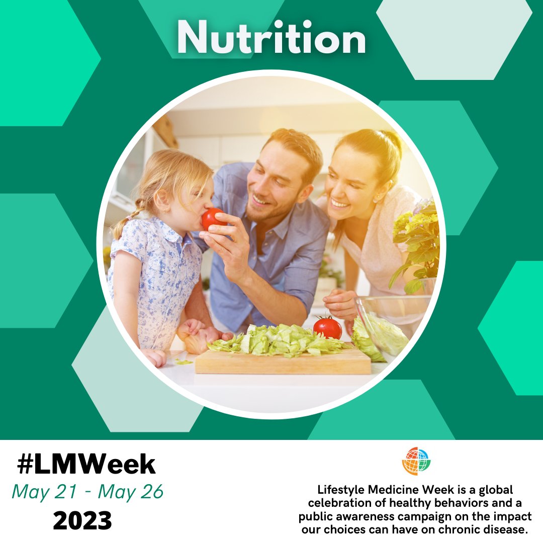 SocietyLm's tweet image. LM week - Day 3 - Nutrition
#LMWeek #lifestylemedicine #lifemedglobal #PALM #nutrition