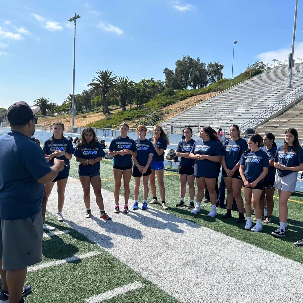 And so begins the era of Scorpion Flag Football!!!! Can't wait for the season :)
#yagottabelieve #weareoxnardunion #adolfocamarillohighschool