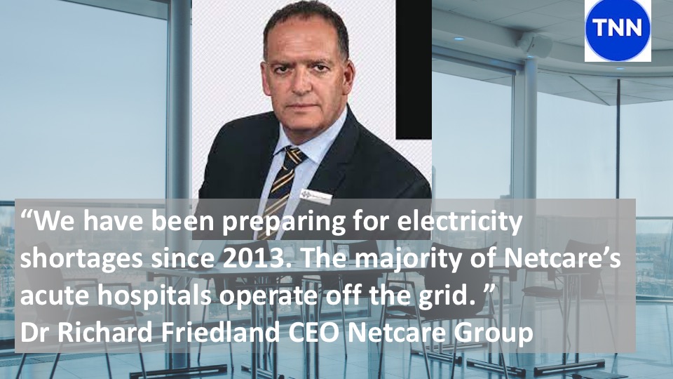 The Netcare Group has been preparing for South Africa's energy crisis since 2013 youtu.be/N67eHbVSp1U @JanineBester