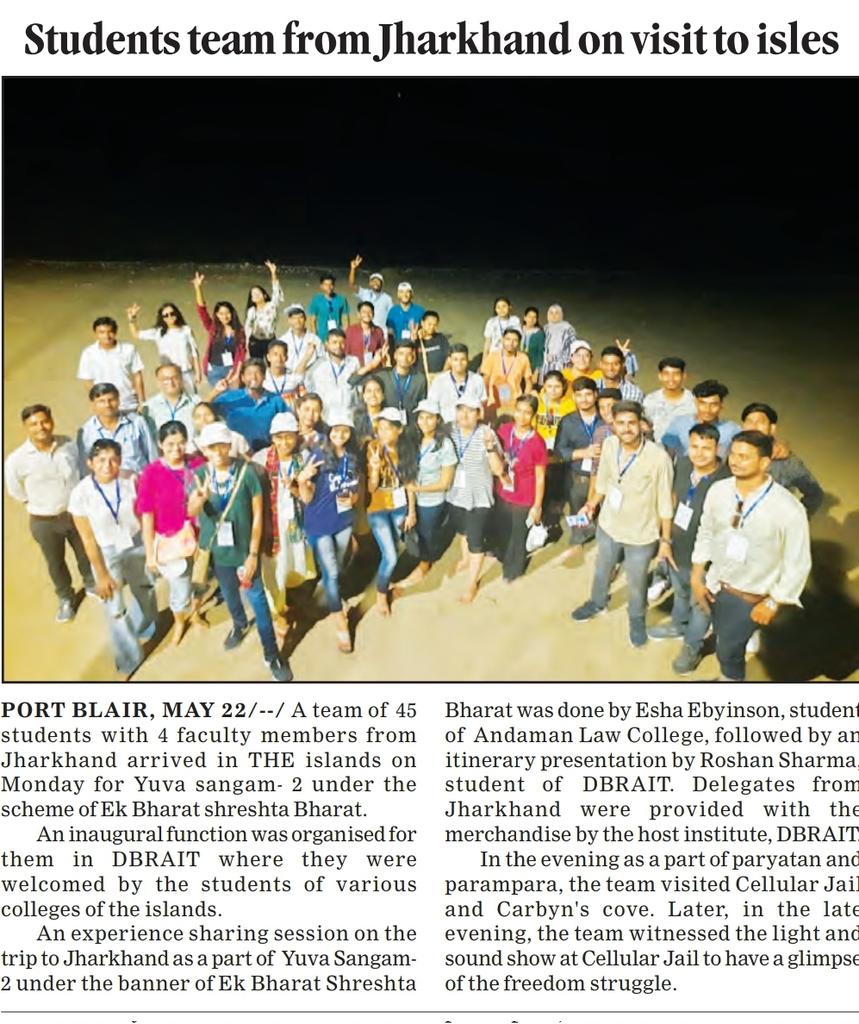 BRAITiians's tweet photo. Thanks...The print media
@AICTE_INDIA @EBSB_YuvaSangam @jamshedpur_nit @MediaRN_ANI @PBMC_ANI @PIB_India @ https://t.co/FG0LY4P7Ve