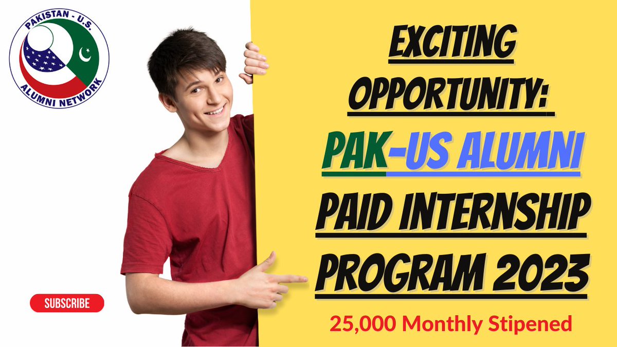 CareerAdviserPK's tweet image. Exciting Opportunity

For More Details, Plz watch this video

youtu.be/bE4ztoI1ln4

#PUAN#paidinternship #pakusnetwork #pakusalumni #usinternships #USEmbassyISB#USAID#summerinternship