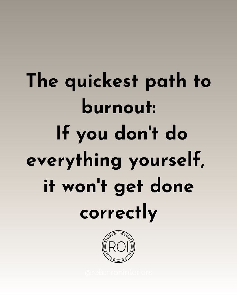 99% of us are perfectionists! We love all things detailed orientated and we are passionate about our work.

This makes us exceptionally good at what we do, but exceptionally bad at letting go - am I right?

Problem is, you cannot scale and grow your busi… instagr.am/p/Csk3aVvNXhp/