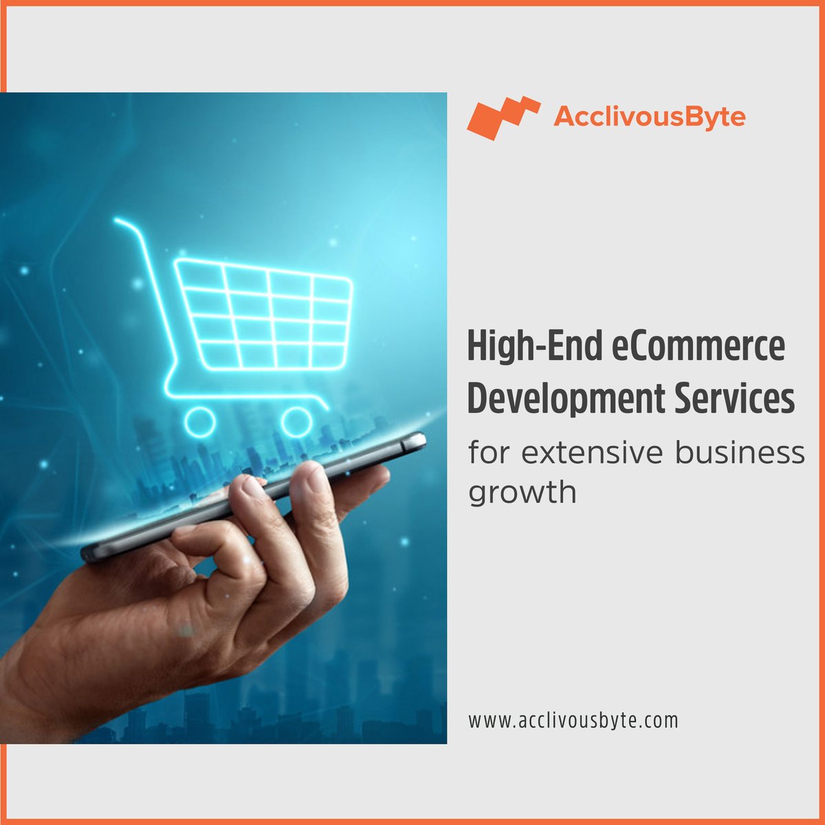 Top of the line eCommerce Improvement Services
for broad business development.

#ecommerceservices #ecommercestartup #eCommerceEntrepreneur #eCommerce #website #acclivousbyte