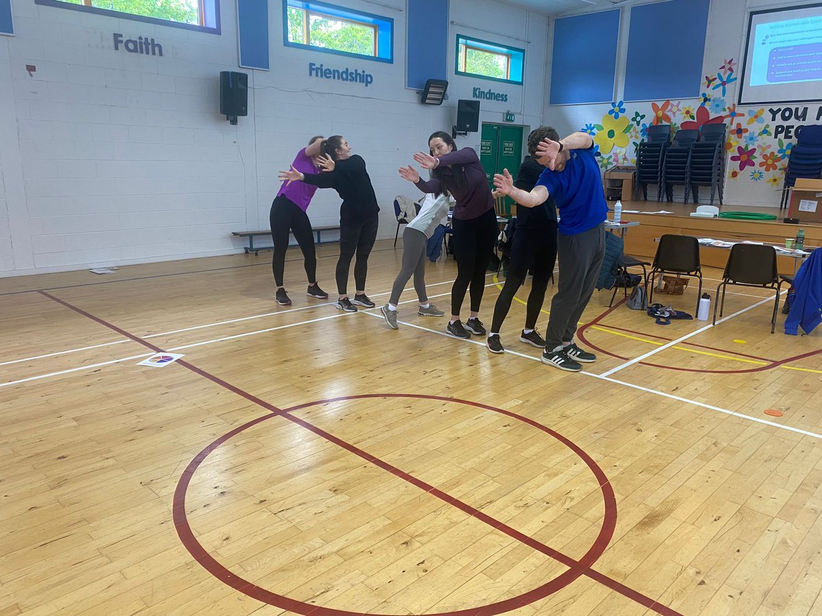 LusMovement's tweet photo. Great times delivering #PLS5 on knowledge & understanding for the great and powerful teachers of @blackrockec by @PDSTpe at Kill o the Grange NS. #MWMO #movementismedicine #movementPLus https://t.co/E0zy9Uy2Yt