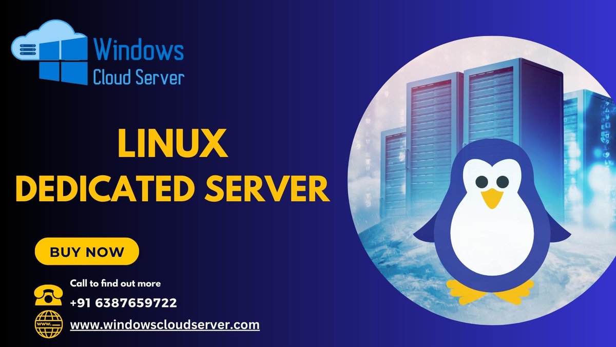 WCloudserver's tweet image. Unleash the Power of Linux with Windowscloudserver&apos;s Linux Dedicated Server solutions, it provides unparalleled performance, security, and scalability.
Visit- windowscloudserver.com/linux-dedicate…
#linuxdedicatedserver #bestdedicatedserver #dedicatedserverhosting