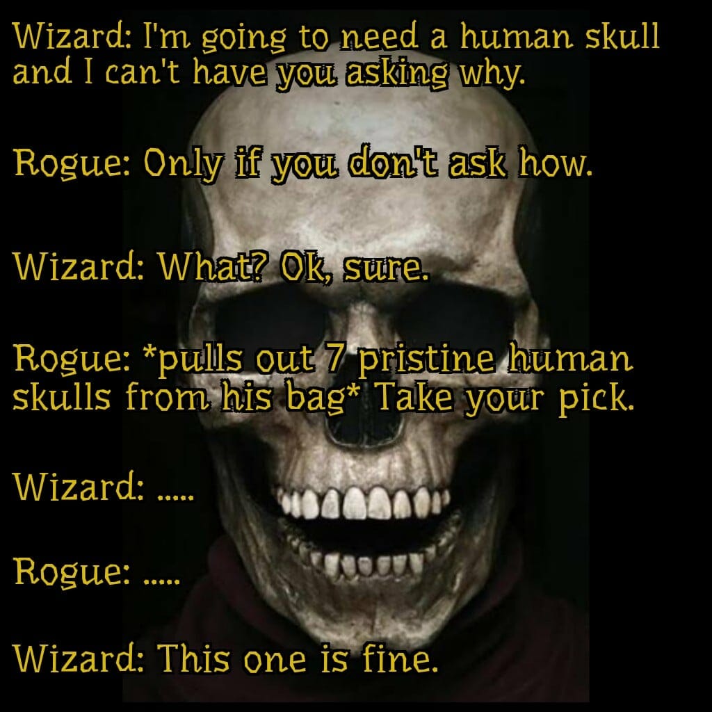 DND Memes on Twitter "Unanswered Questions... 🤣 from Rollin_Soul_O 