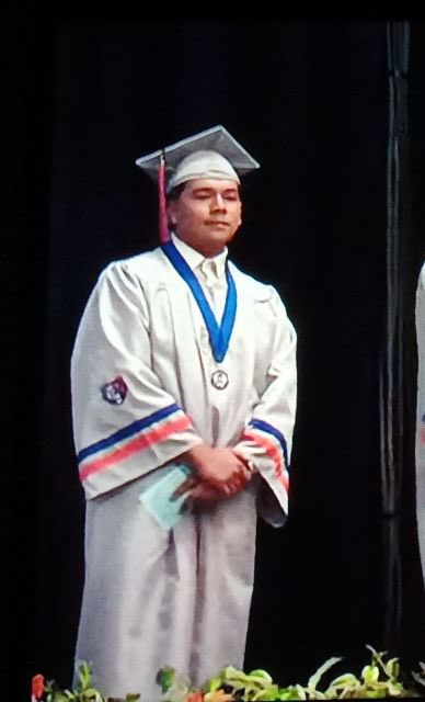 Marissa4812's tweet photo. Another milestone reached! I’m so proud of this young man! To all of his teachers &amp; everyone who supported him, thank you for being part of his journey. On to greatness! 💙💙 https://t.co/vf8Vkey4bR