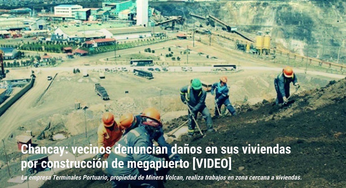 lamula's tweet photo. ¿Qué pasó en #Chancay? Desde 2017, La Mula viene reportando las advertencias ciudadanas sobre los riesgos que implicaba la construcción del Megapuerto Multipropósito en Huaral. En ese año, ya se habían denunciado daños a las viviendas. (1/5) 
https://t.co/ZMORHeoeLa https://t.co/Yk5rqldSRw
