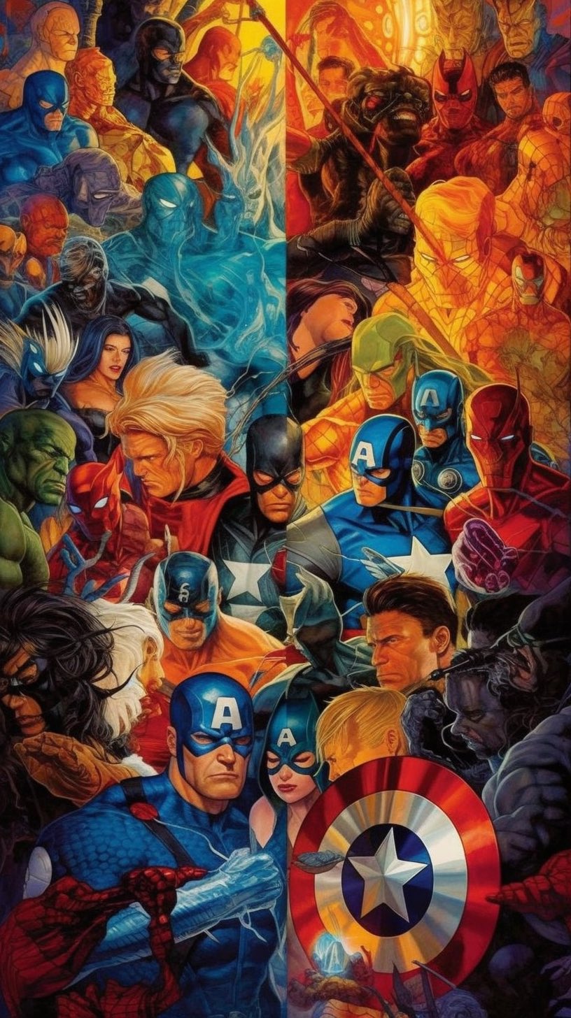 Avengers Comic Iphone Wallpaper