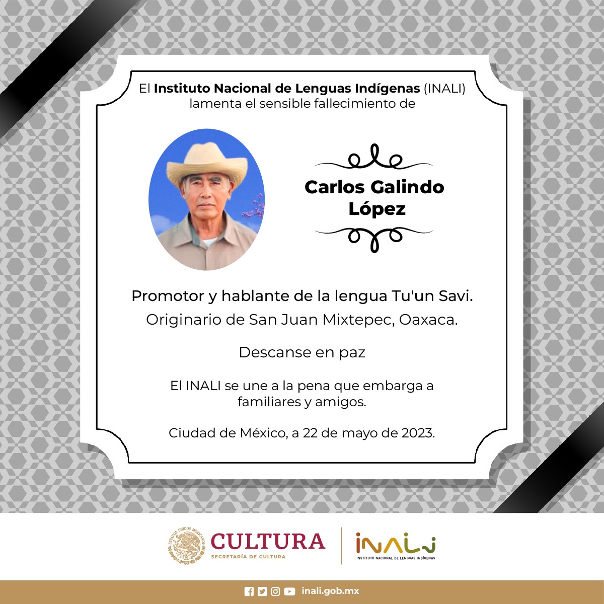 INALIMEXICO's tweet photo. Pa, ná kuñuu ìni yù ña ntàtsàa va'a ní nùú Sto'o Ntyuxi, vari xoo va'a xoo u'u ntsio ní nùú ñu'u lu yo'o, ñu'u lu yo'o tya kòò kuàtyi kumia, nìvi kúu ña kini tyuun kini sá'a; vaa mee ní na'a nixi káa nùú yee ní. https://t.co/J4ejMMICkJ