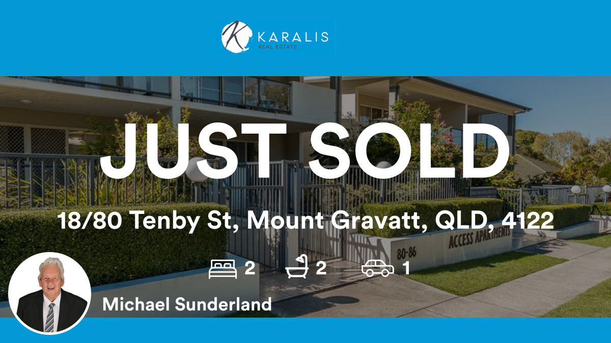 RealEstate4122's tweet photo. 🛌 2 🛀 2 🚘 1
📍 18/80 Tenby St, Mount Gravatt, QLD, 4122

Our agent’s latest sale on RateMyAgent

https://t.co/pHSFi6XT7z

...
#ratemyagent #realestate #Karalis_Real_Estate https://t.co/x1EViYPQPH