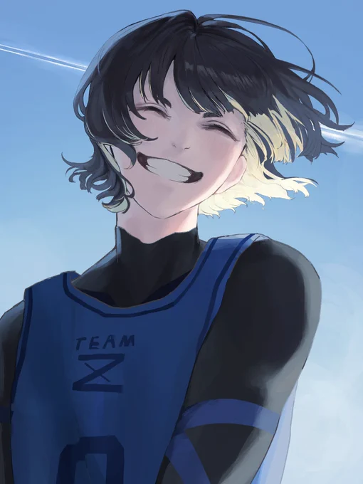 空をたくさん描く