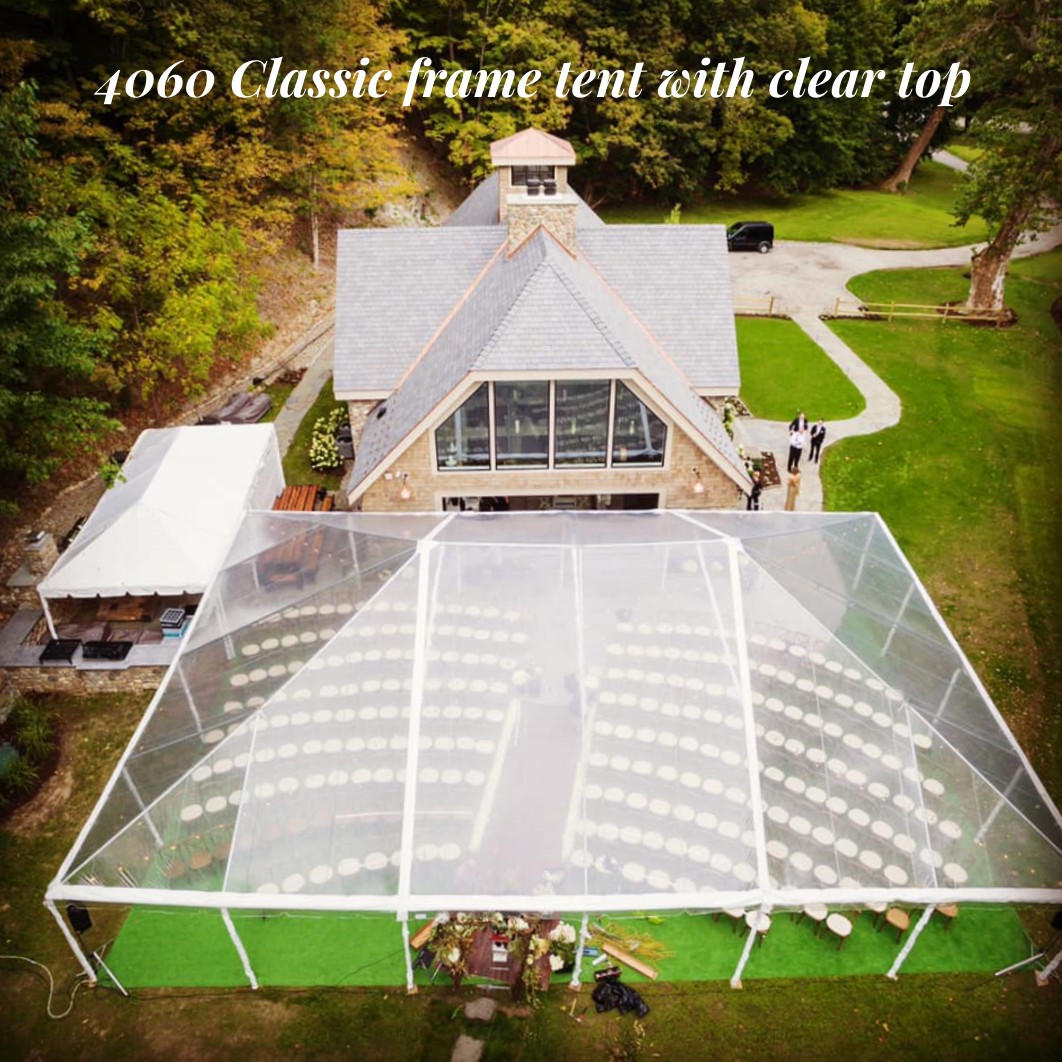 This 40'x60' clear top tent really goes deep in people's heart.

Wouldn't it be a great choice to add to your inventory for this coming outdoor season?

#tent #tenting  #tentforsale  #tentfactory #tentrental #party #partytent #partytime #WeddingFun #weddingtents