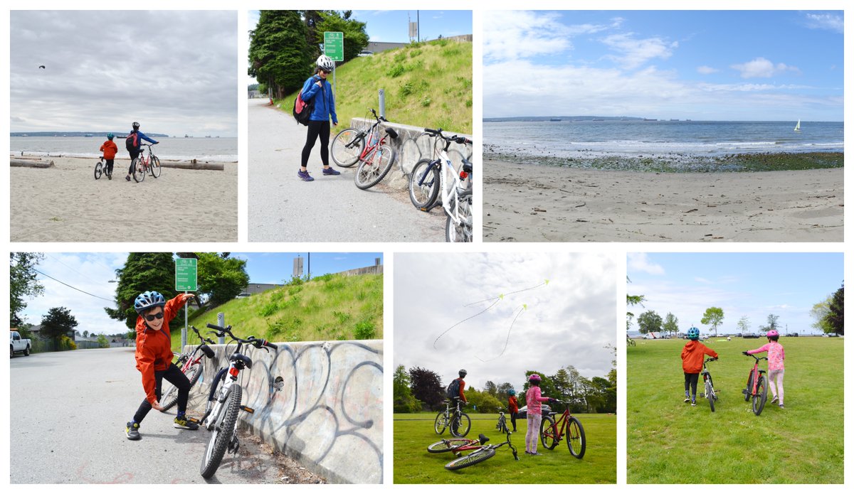 Families that bike together grow together.
Wonderful to watch these little ones progress from tricycles to training wheels to two-wheelers over their lifetimes.
And even better that we now have eager biking buddies.
Gorgeous cycle to #AmblesideBeach today.
#healthybynature