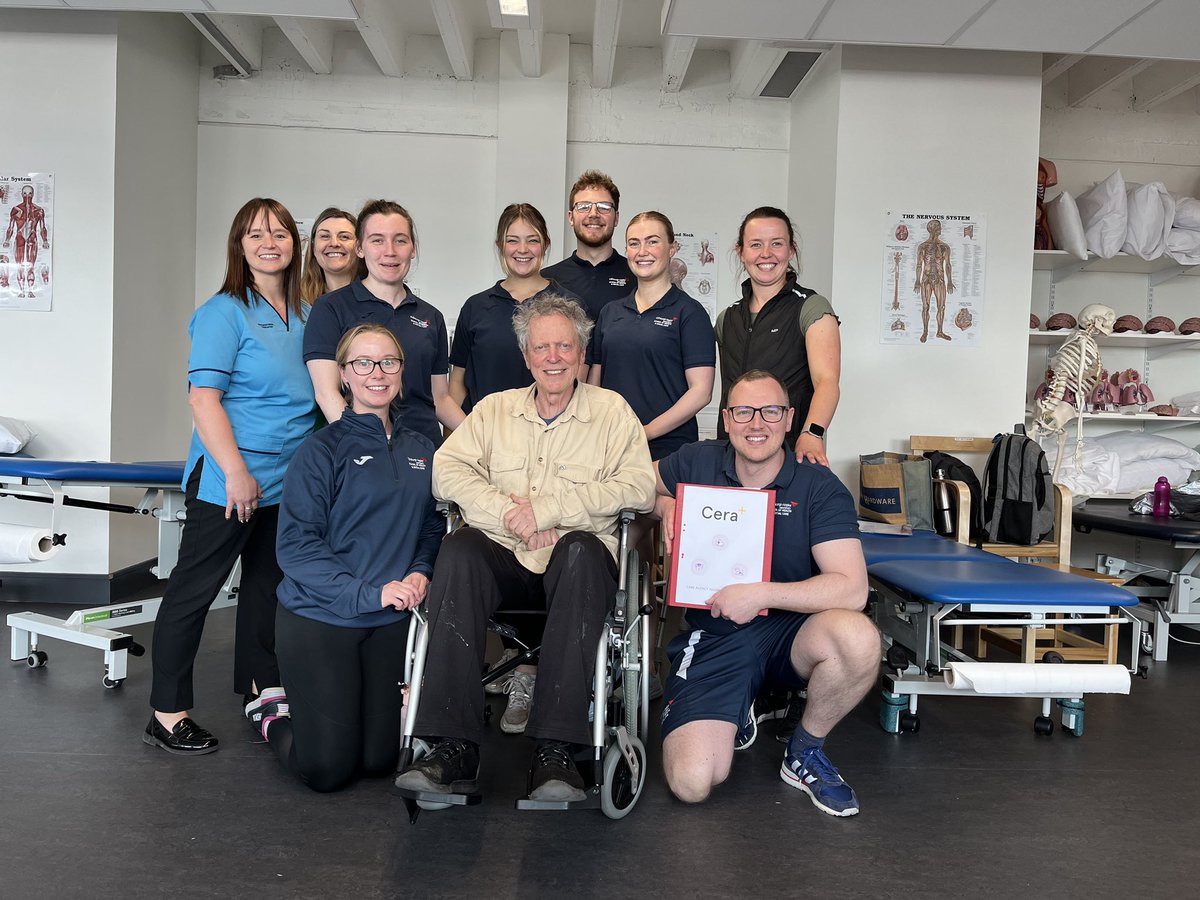 ENUphysio's tweet photo. #simulation year 2 students as discharge to asses team with our wonderful #simulatedpatient . Thank you @ashleigh_gray1 @OTEdinNapier1 great team work, clinical reasoning and risk assessment @PhysioSocNapier https://t.co/EO4WHK9TE6
