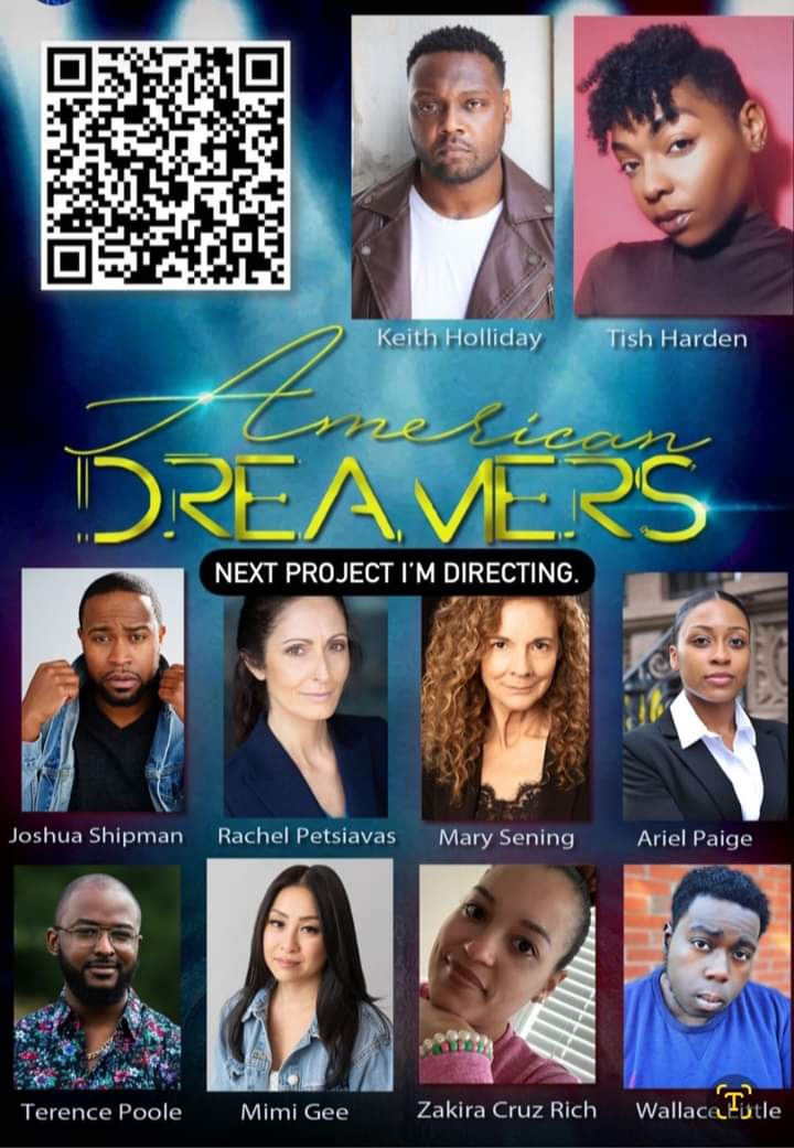 SENCETHEWAY's tweet photo. What’s the story? 

American Dreamers is a show about 2 friends, (Kareem and Emily) that get their break in the film Industry. Both start from the bottom but find themselves on two different paths. Still earning their stripes the hard way. https://t.co/Em1IyepxpJ
