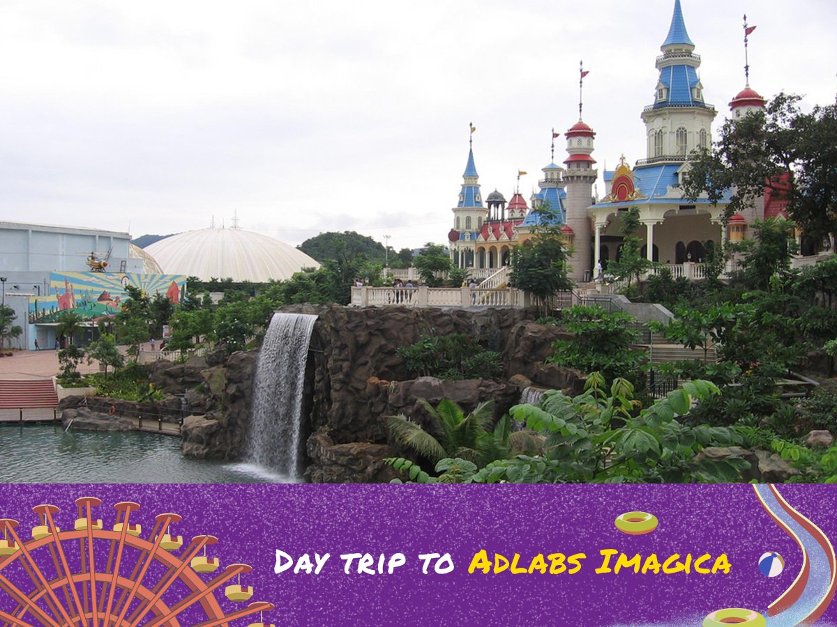 Here is How You Can Get the Best Travel Experience to Visit Adlabs Imagicaa in Khopoli:
There is no age for fun, magic, & thrill – that’s what Adlabs Imagicaa is all about! Touted as India’s very own Disneyland Park, Adlabs Imagica is a popular excursion among Mumbaikars. (1/3)