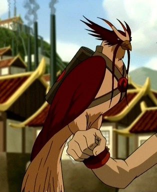 Also the Hawk in the show is obviously modeled after Hawkman