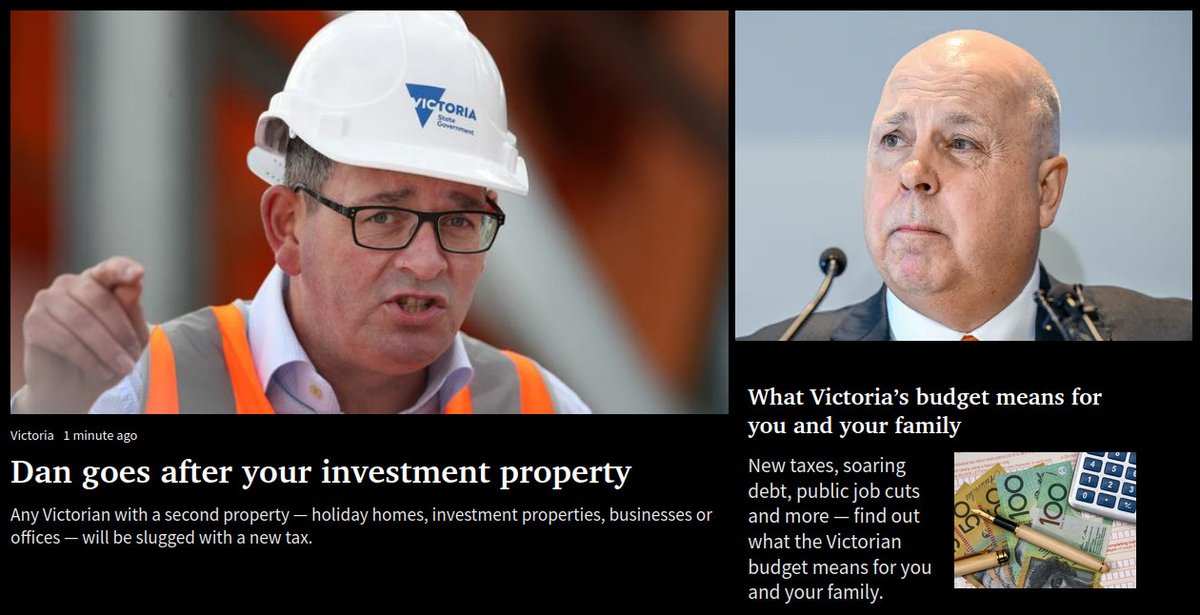 netz_melb's tweet photo. Daniel Andrews and treasurer Tim Pallas deliver a traditional Labor budget:

✅ Record levels of debt
✅ New and higher taxes
✅ Soaring unemployment
✅ End native forest logging so we buy wood from China
✅ Union-controlled industries exempt from any cuts

#springst #VicBudget https://t.co/5llAGnv6rx