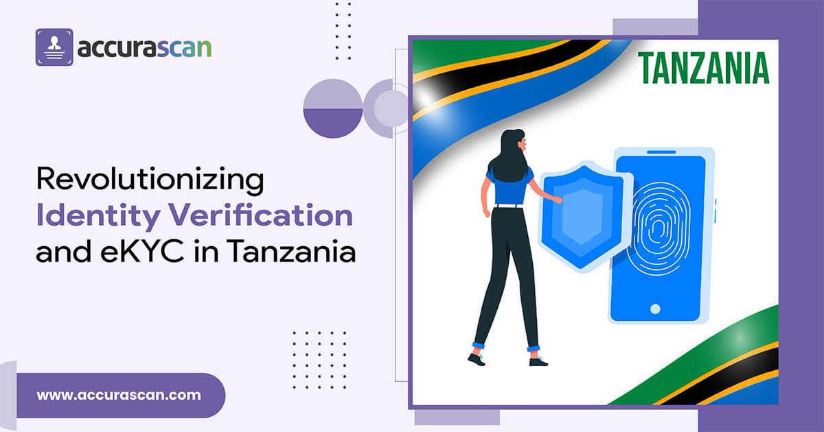 Revolutionizing Identity Verification and eKYC in Tanzania

bit.ly/45Buj6i

#DataSecurity #ConvenientOnboarding #SeamlessUserExperience #ReducedFraudRisk #BusinessGrowth #DarEsSalaam #Zanzibar #InnovativeTechnology #Tanzania #DigitalKYC #IDverification #AccuraScan