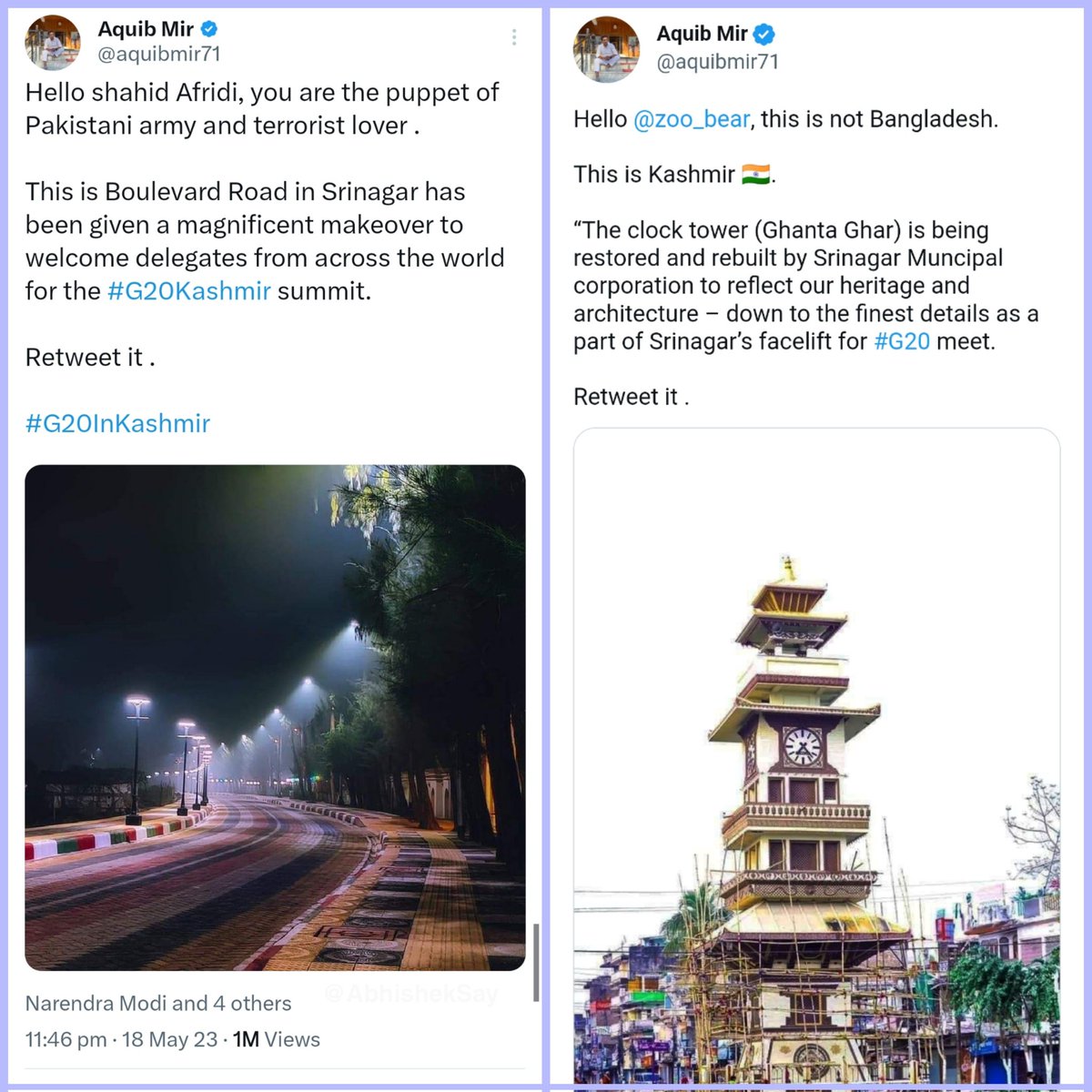 Abhishek on Twitter "Hello aquibmir71, Karwali beijjati? This is not