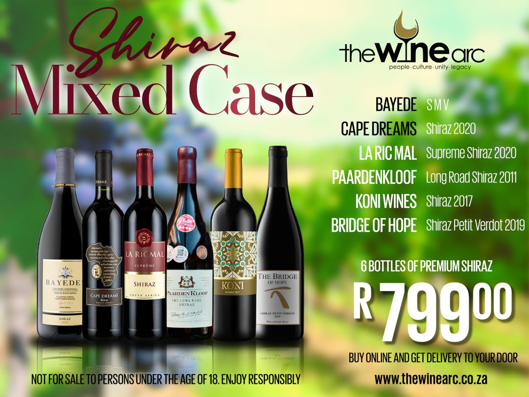 Indulge in the rich and flavourful world of Shiraz with our exclusive mixed case. 

Order online for delivery directly to your doorstep. 
Our online store is always open. 
bit.ly/3IU34u3

#wine #mixedcase #shiraz #syrah #redwine #winterwine #winelover #winecollector