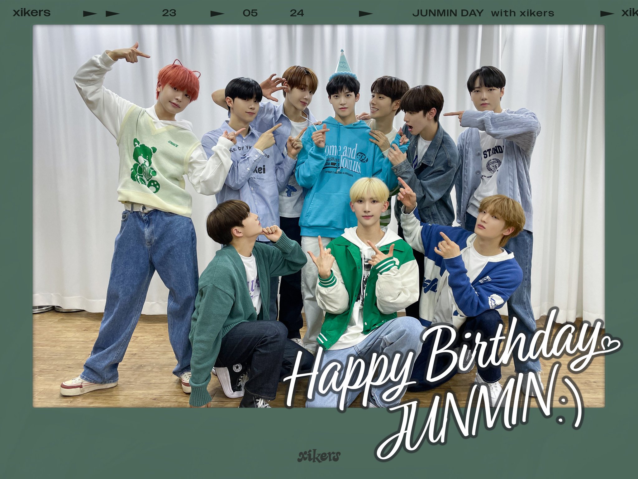 xikers(싸이커스) on Twitter: "[👀] #HAPPY_JUNMIN_DAY 🙂 ⠀ with xikers📸 ⠀ # ...