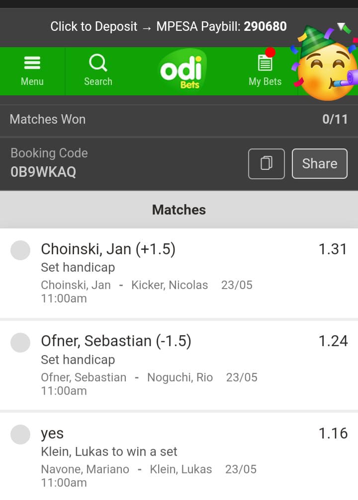 Staccy423's tweet photo. SMALL ODDS FOR LUNCH  💰🔥
K.o 11:00Am ⏰
Use link 👇🏻👇🏻

https://t.co/uY4KTlSsGv

Let's hope for best wins 💚

#OdibetsCasino
#BetExtraODInary https://t.co/5Ntb4VTbuA