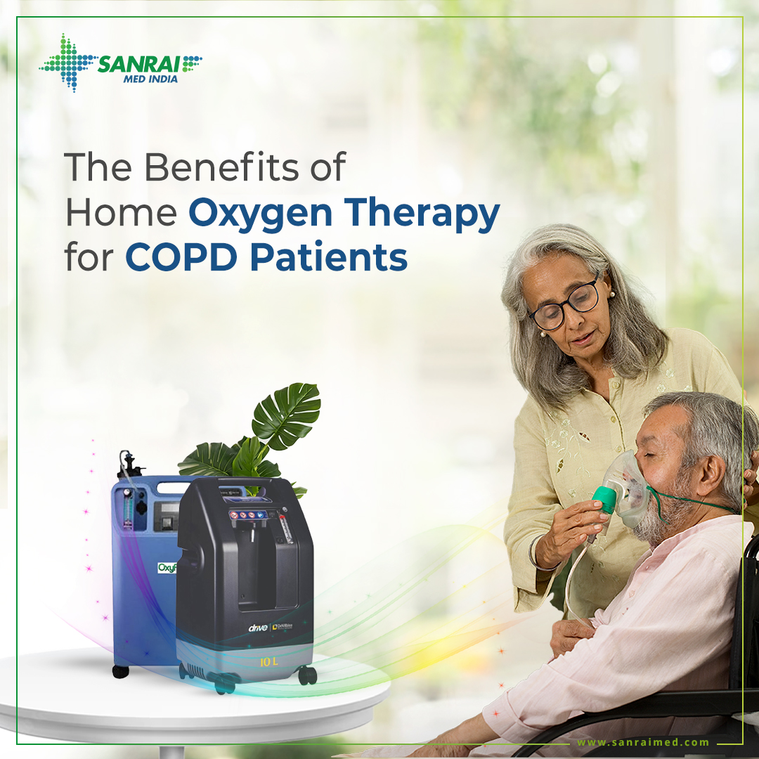 Transform your life with home oxygen therapy! SanraiMed offers reliable solutions and expert support for COPD patients. bit.ly/3BRthWa #COPD #OxygenTherapy #SanraiMed #COPDManagement #lunghealth #COPDsupport #OxygenConcerntrator #SanraiCares #medicalequipments