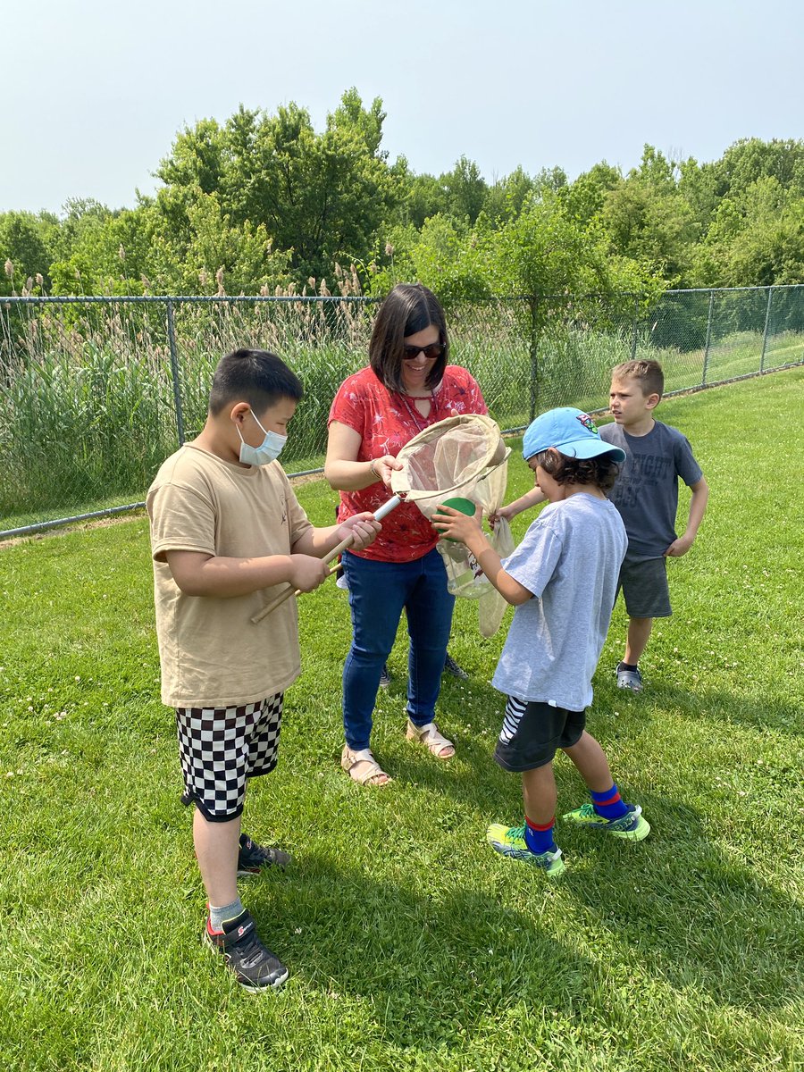 Field trip to our butterfly garden. Thank you Mr. Dave from Ashland Nature Center!! #BSES
