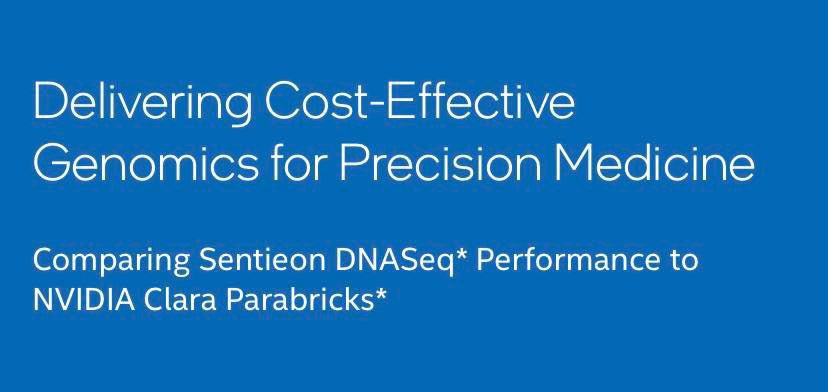Delivering Cost-Effective Genomics for Precision Medicine: Sentieon Competitive Analysis (PUM49)

Visit intel.ly/3PA6Pqt to know more.

#oneAPI #DPCpp #LLVM #Rendering #HPC #IoT #Compilers #vectorization #abstorm #Fortran #pureperformance #inteloneapi #intel #intelsoftware