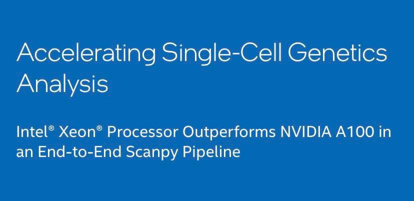 Accelerating Single-Cell Genetics Analysis  (PUM49)

Visit intel.ly/3HMFUWE to know more.

#oneAPI #DPCpp #LLVM #Rendering #HPC #IoT #Compilers #vectorization #multithreading #Fortran #MachineLearning #pureperformance #inteloneapi #intel #processor #intelsoftware