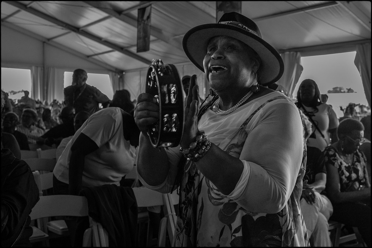 GM. In the Gospel Tent at New Orleans Jazzfest this year. #music #photography  #photographicart #Gospel