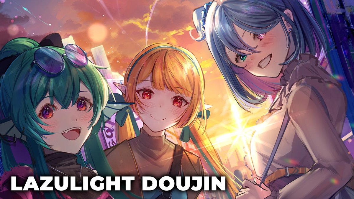 FinanaRyugu's tweet photo. LAZULIGHT FAN DOUJIN READALONG !! 📕

⏰ Tuesday, 5/23 @ 3PM PST
🔻 Stream Link:
https://t.co/naJcPd8Dsl https://t.co/PahN9uSa6C