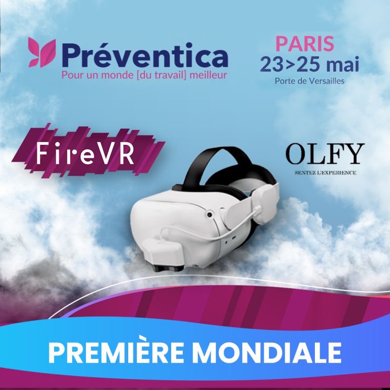 preventirisk's tweet photo. 🚨1ere mondiale sur le salon @Preventica 🤩
On ajoute l’odeur de fumée à l’expérience immersive en #formation incendie 
👀➕👃➕🧯🔜 stand L 4️⃣3️⃣
@RHinfo @actuel_HSE @documentationfi https://t.co/pMkf27XI9P