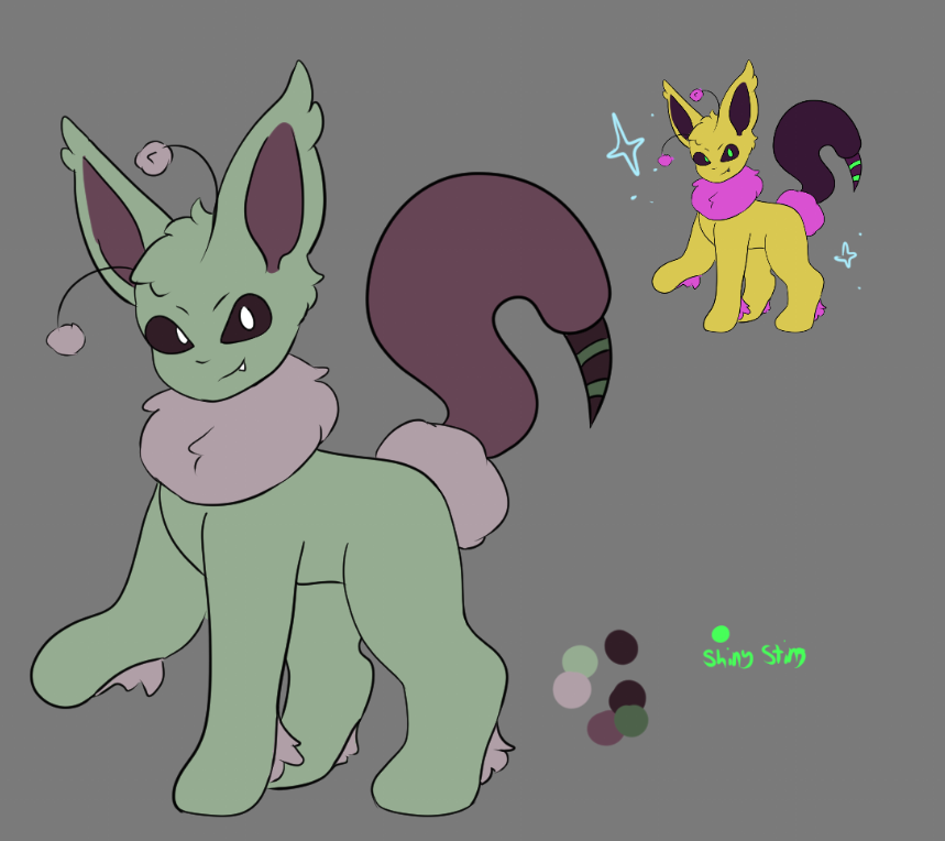 adorablesarah16's tweet photo. Trying to make fakemon and i got this so far.
Any tips on how to make it look like the official pokemon style would be greatly appriciated! https://t.co/3R6VPiDG6y