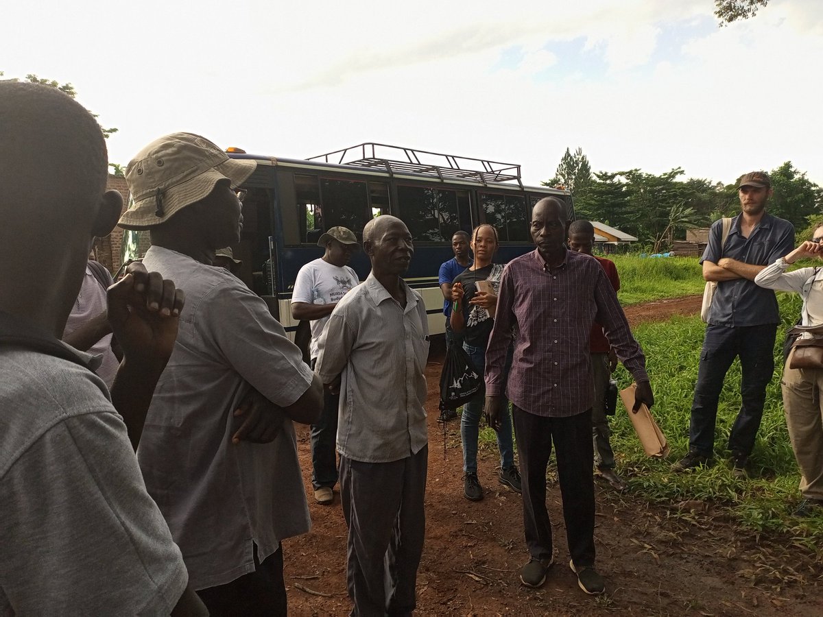 As we delve further in Budongo, we are received by BUNCA- a CFM group under <a href="/NFAUG/">National Forestry Authority-Uganda</a> for effective Forest conservation. The <a href="/BUForestry/">Bangor Uni Forestry</a> students are learning more about #partnerships for conservation <a href="/Bid_Webb/">Bid Webb</a> <a href="/AmaTessia/">Tessia Ama Boateng</a> <a href="/1Mulenga/">Brian M Elephant</a> <a href="/EefkeMollee/">Dr Eefke Mollee</a> <a href="/byaks/">Patrick Byakagaba</a>
