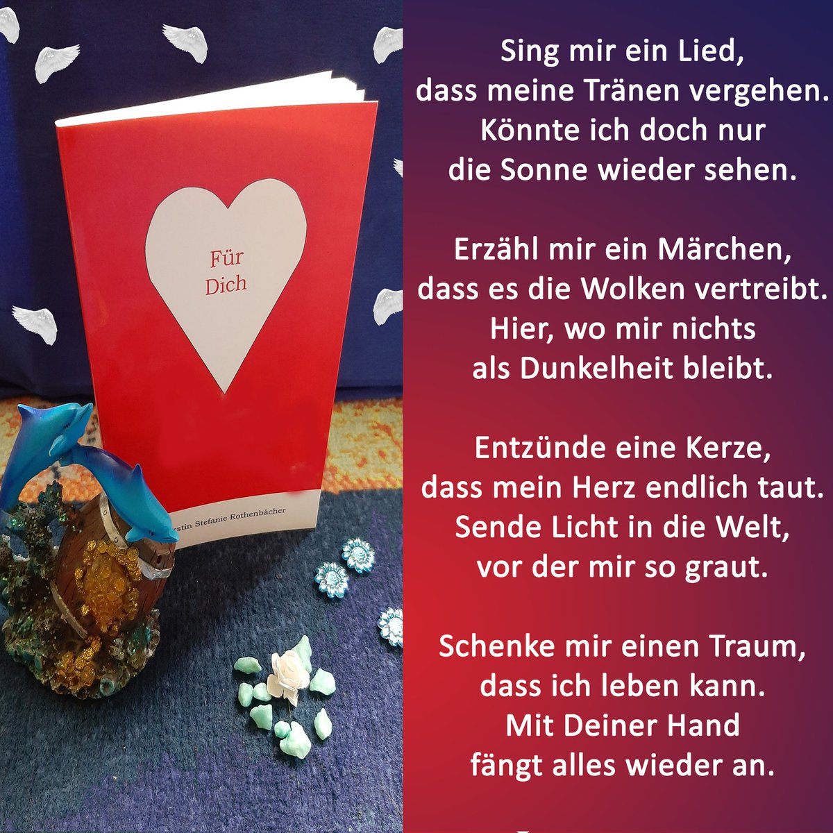 In traurigen Momenten 🌪️lässt Du mich Liebe 💖 atmen! Mein Schild gegen die Finsternis wird stark in Deinem Arm. 💪 

Ich wünsche Euch einen innig verträumten Tag! 🍀 💐 🌞 

#trösten #seelenbotschaft #dubistnichtallein #ichbinfürdichda #gemeinsamsindwirstark