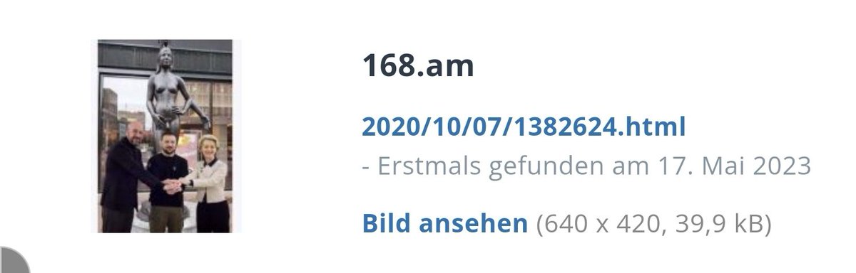 Heicapa1's tweet photo. @Josef_Petermann 😅 Ich frage mich immer wieder, warum man sich öffentlich und freiwillig zum Idioten macht?
Das Fakebild kommt na woher?
Und die Statue steht in der Niederlanden
https://t.co/fIvjL6fslD
Wer hier der Idiot ist, steht außer Frage. Ihr Motto ist "Glaube alles, hinterfrage nix. 👍 https://t.co/1hZfaNmliZ